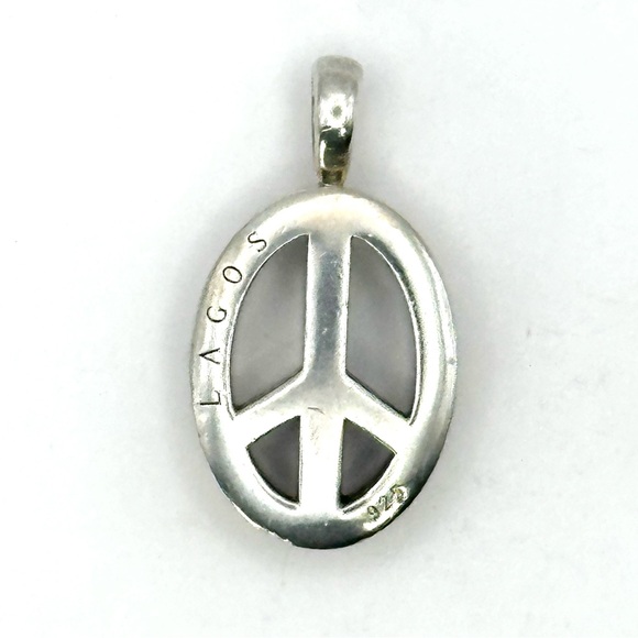 LAGOS Jewelry - Lagos Sterling Silver Peace Sign Pendant